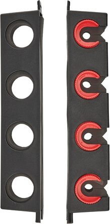 Інструменти та обладнання Berkley Unisex-Adult BRMTL, чорні, один розмір Twist Lock Utility 4 Stangen