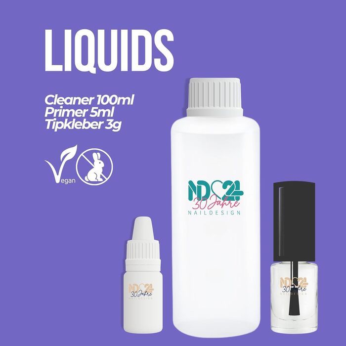 Стартовий набір для манікюру ND24 NailDesign (16 шт.)