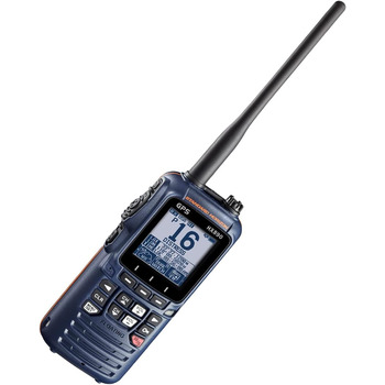 Стандартний Horizon VHF-HH, 6 Вт, з GPS і FM Rcvr, синій