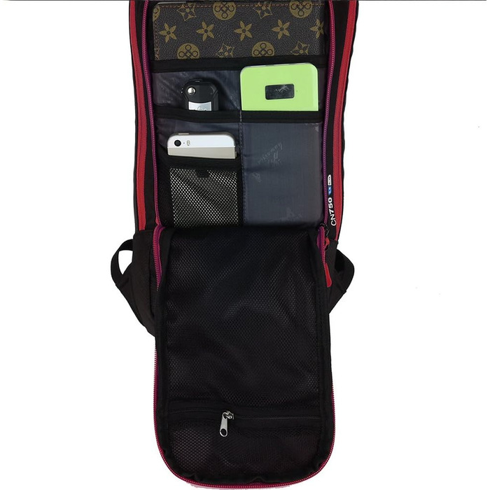 Велосипедний рюкзак, Малий / Ультралегкий, Водонепроникний, Текстиль, Червоний