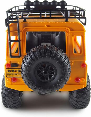 Ліцензійний всюдихід Land Rover, масштабована модель 112, 4WD, RTR, жовтий, 22565 D90X12