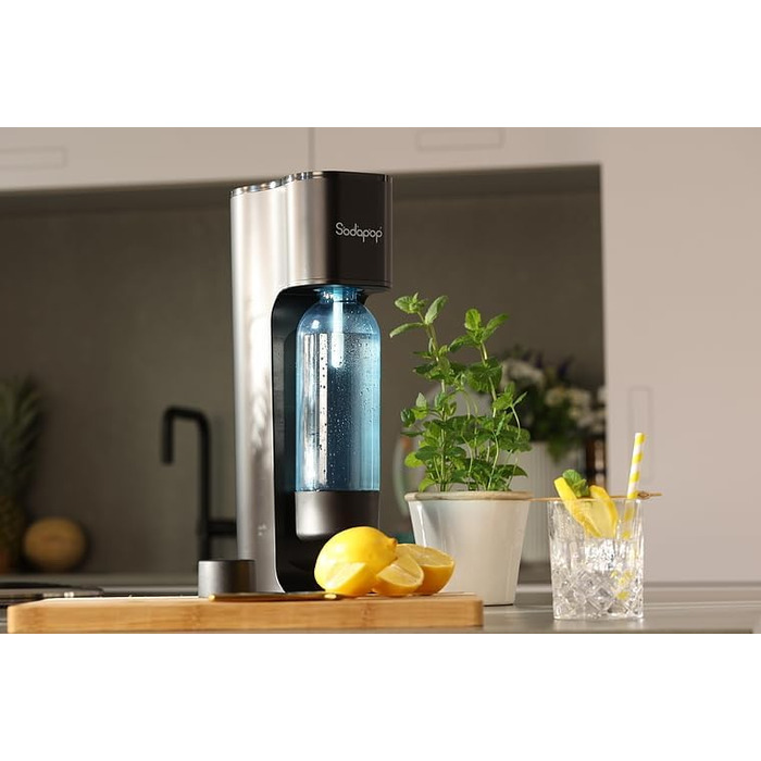 ПЕТ пляшки Sodapop Cooper, змінні пляшки ексклюзивно виробник газованої води Cooper, без BPA, 2 шт. 850 мл