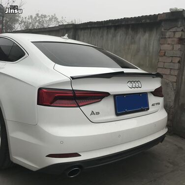 Задній спойлер S4 Style V Shape Глянцевий чорний спойлер багажника для моделей A5 2007-2016 року Продуктивність Тюнінг Рестайлінг, 5 B8