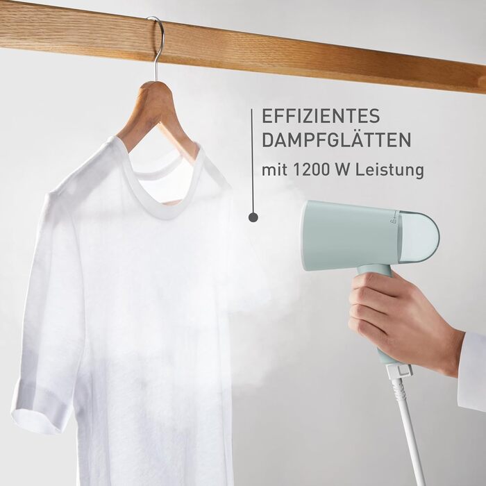 Парова щітка Tefal Origin Travel DT1034 Потужність подачі пари Складана Готова до використання за 25 секунд 20 г / хв Не потребує