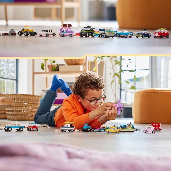 Конструктор LEGO Classic Creative Vehicles 11036, 900 деталей, багатоколірний
