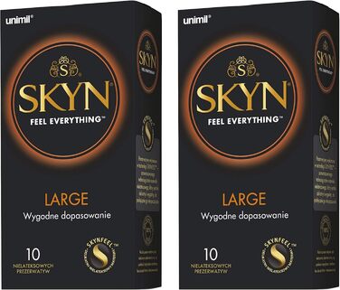 Презервативи SKYN Large XL без латексу, 20 шт