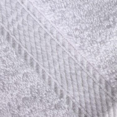 Покращений банний рушник, єгипетська бавовна, 86,4 x 172,7 см, білий, набір з 2 рушників Bath Sheet White