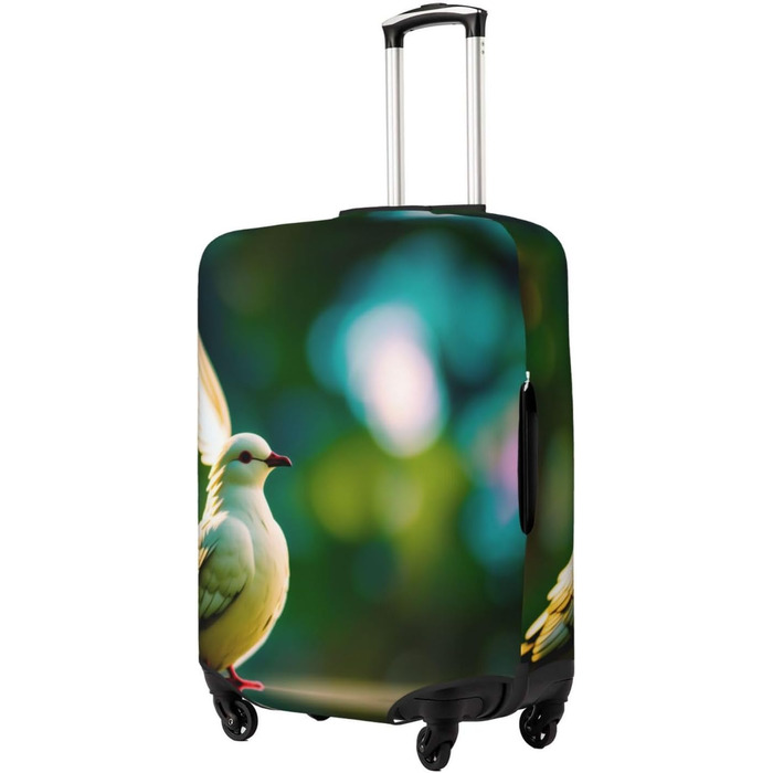 Чохол для валізи Tauben, міцний захист, підходить для багажу розміром 45,7 - 81,3 см, Чорний, Великий