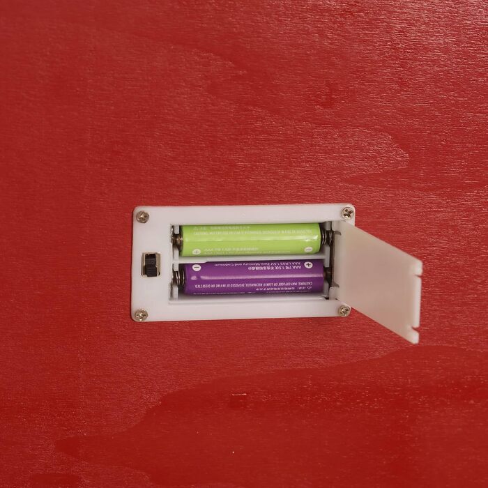 Різдвяний адвент-календар-будиночок з дерева з 24 шухлядами PIONEER-EFFORT