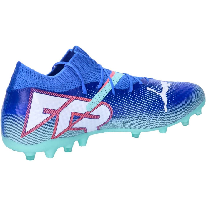 Футбольні бутси PUMA Unisex Future 7 Pro Mg 40 EU Bluemazing Puma White Electric Peppermint