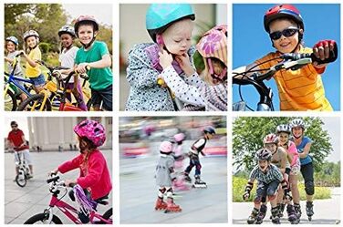 Метеор дитячий шолом дитячий велосипедний шолом для малюків шолом для дівчаток шолом для скейтерів Міцний легкий молодіжний велоси