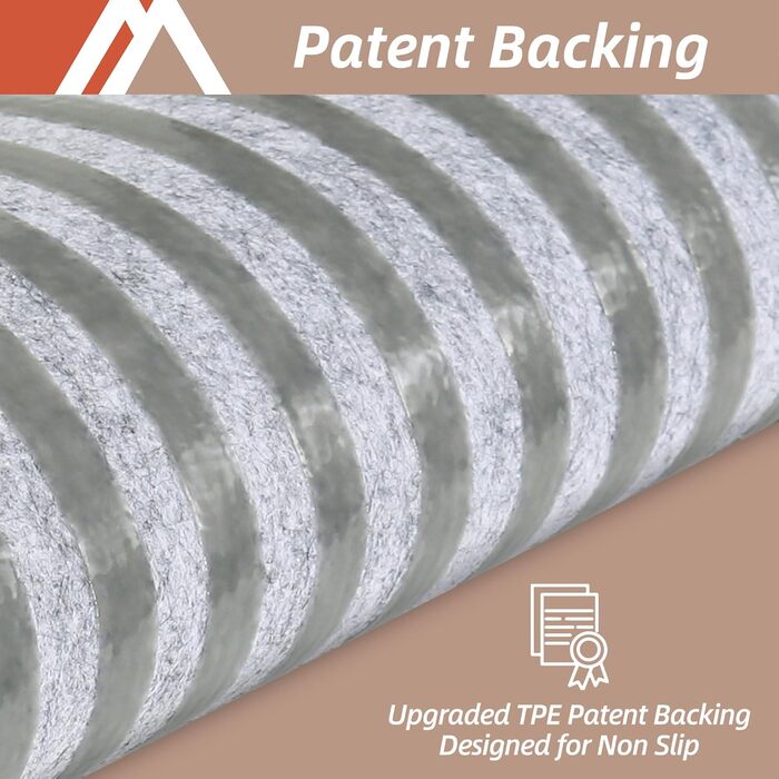 Килимки для сходів/бордові доріжки, нековзні, 71,1 x 22,9 см, доріжка для дерев&39яних сходів, окантовка для дітей та собак, 100 поліестер, основа з TPE, 4 шт., бежевий