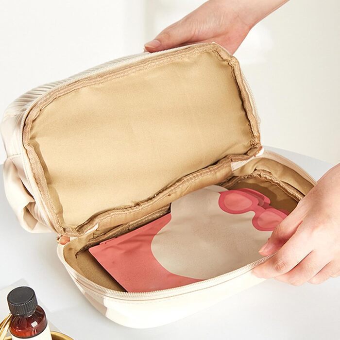 Дорожня туалетна сумка, легка косметичка, портативний органайзер для макіяжу, водонепроникна туалетна сумка, жіноча дорожня сумка,