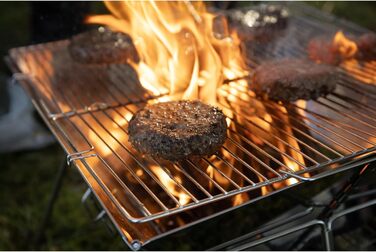 Портативний кемпінговий гриль з сумкою для перенесення, 42 x 43 x 27,5 см, 4,4 кг