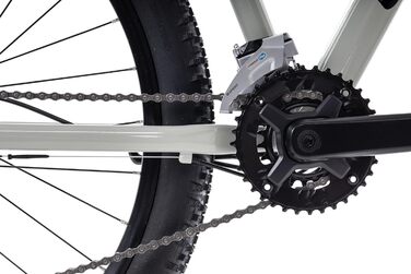 Гірський велосипед Axess Brash MTB Hardtail 16-швидкісна передача Гідравлічні дискові гальма, сірий, 21 дюйм