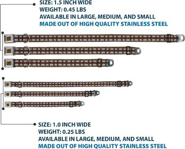 Нашийник для собак Зоряні війни, Чубакка, з ремінною застібкою, коричнево-сірий, 45.7-81.3 см, ширина 3.8 см, великий розмір