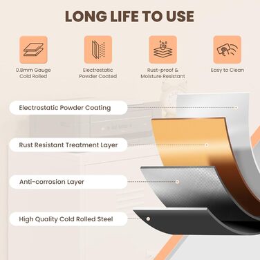 Шафа для документів, що замикається, багатоцільова металева шафа, сталева шафа для інструментів, офісна шафа з 2 дверима, шафа для майстерні, невелика шафа, шафа для зберігання речей, картотечна шафа, біла