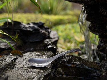 Титанова супова ложка Рисова ложка з великою мискою Багаторазові легкі столові прибори Кухонне приладдя для кемпінгу на відкритому