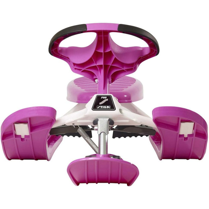 Санки STIGA Snowracer Racing Toboggan Curve Steering Sled для дітей від 7 років рожевого кольору