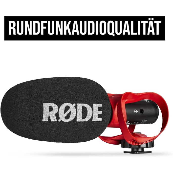 �DE VideoMic GO II Ультракомпактний рушничний мікрофон на камеру з виходами 3,5 мм і USB для кіновиробництва, створення контенту,