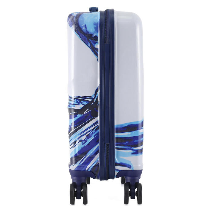 Валіза Semi Line 20' (S) White/Blue Print (T5653-1)