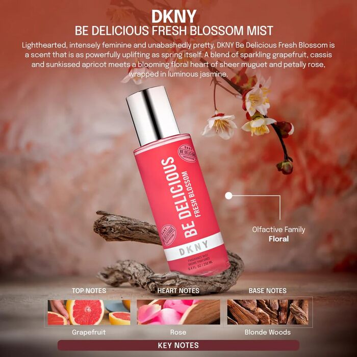Парфумований боді-спрей DKNY Be Delicious Fresh Blossom (250 мл)