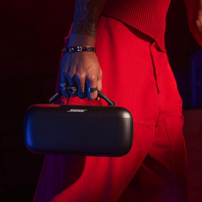 Портативна колонка Bose SoundLink Max, велика, водонепроникна Bluetooth-колонка, до 20 годин автономної роботи, USB-C, вбудований