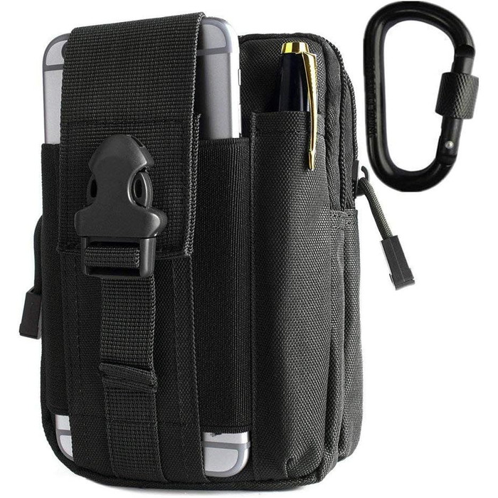 Універсальна багатоцільова ємність негабаритних EDC сумка Тактична сумка смартфон кобура пакет безпеки носити аксесуарів сумка рем