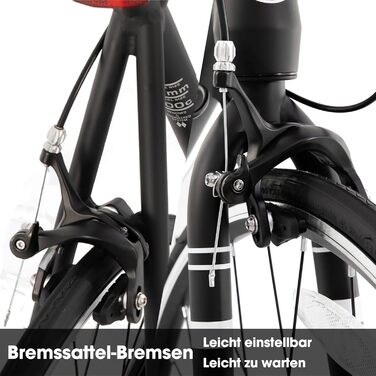 Шосейний велосипед Hiland 700C для дорослих, 14 швидкостей, алюмінієва рама, подвійні гальма-супорти, легкий шосейний велосипед для чоловіків та жінок, для щоденних поїздок на роботу, чорно-білий велосипед, розмір L