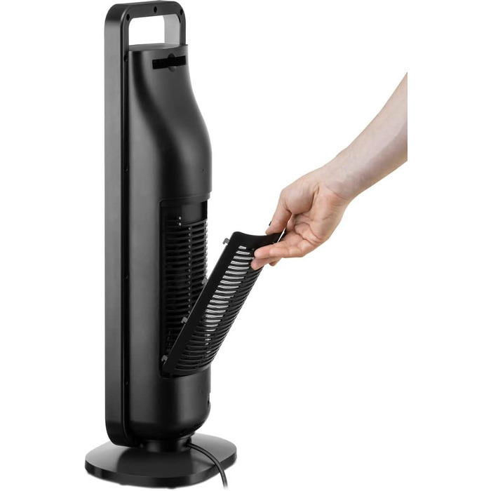 Керамічний вентилятор-обігрівач TROTEC TFC 21 E Теплова потужність 1300 Вт / 2000 Вт Обігрівач з термостатом, розмір приміщення від 24 м до 60 м, функція коливання 80 1300 Вт / 2000 Вт