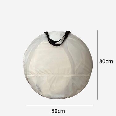 Пляжний намет, кемпінговий намет для 2-3 осіб, легкий розкладний намет, захист від ультрафіолету, водонепроникний, вітронепроникний, розкладний пляжний намет для сімейного кемпінгу, саду, пляжу