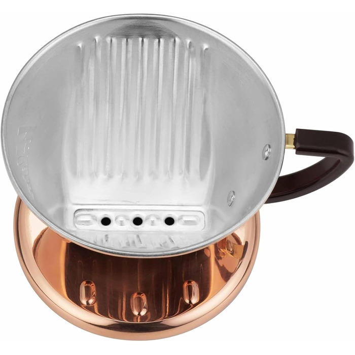 Крапельниця для кави Carita, мідна, на 1-2 особи, Cu101, крапельне обладнання, на відкритому повітрі, для кемпінгу, 04157 Крапельн