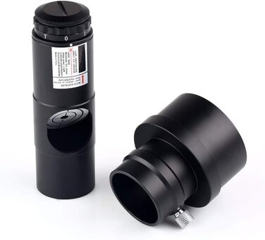 Лазерний коліматор телескопа 1,25 дюйма, калібратор Bysameyee з 2-дюймовим адаптером для колімації рефлекторного телескопа Ньютона