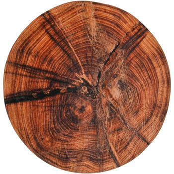 Килимок для ванної Sanilo круглий, багато гарних круглих килимків для ванної на вибір, висока якість, дуже м&39який, швидковисихаючий, можна прати, 80 см (Old Tree)