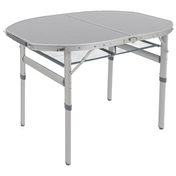 Стіл Bo-Camp Premium Oval 100x70 cm Grey (1404424)