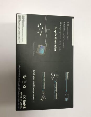 Підводна камера для риболовлі Підводний ехолот Інфрачервоний світлодіодний портативний відеокамера для риболовлі LCD монітор Каяк Човен Морська риболовля