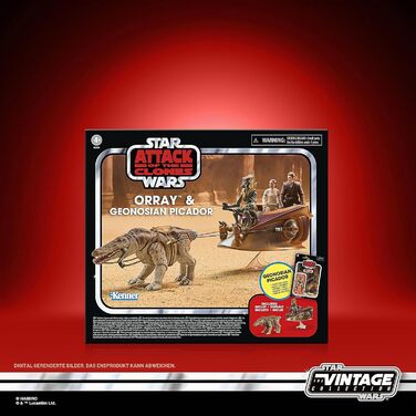 Колекційна фігурка Star Wars The Vintage Collection Orray та Geonosian Picador (9,5 см) Напад клонів