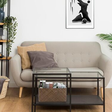 Відкритий кошик для зберігання морської трави, вітальня, стіл, декоративна коробка, плетений плетений кошик для рушників, прямокутний органайзер для зберігання у ванній кімнаті, коробка, полиці та столи, багатоцільовий медіа-органайзер для кави