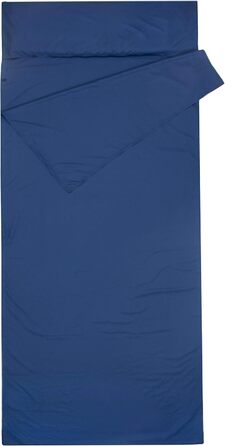 Спальний мішок ZOLLNER Microfibre hut, 90x220 см, темно-синій, 059 синій 90 x 220 см