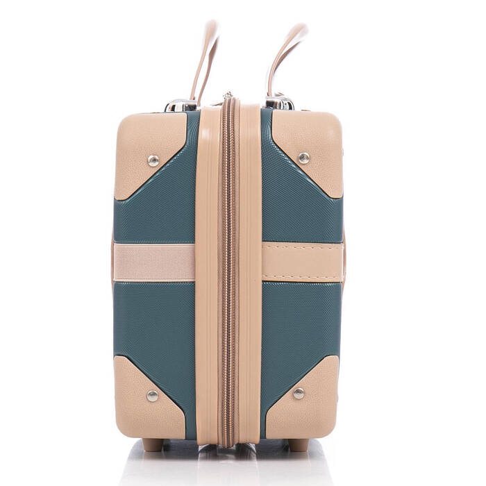 Бьюті-кейс Semi Line 10L Green-Navy (T5838-1)