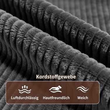 Кутовий диван з 3 подушками для шиї, диван Cloud Boneless з боковим відділенням та підсклянником, вельветовий L-подібний розкладний диван, глибоке сидіння, диван з правим шезлонгом, для вітальні, чорний Нековзка основа