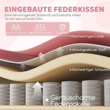 Миле ігрове крісло Hellove з котячими вушками, ергономічне комп&39ютерне крісло з високою спинкою та поперековою опорою, ігрове крісло з підставкою для ніг для дівчаток, підлітків, дітей, шкіра синтетична, рожево-біле