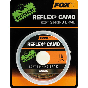 Матеріал поводка Fox Carp Fishing - Reflex Camo Soft Sinking Braid 20м