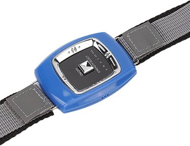 Пристрої проти хропіння, браслет проти хропіння Sleep Connection з 3 режимами, ефективне рішення від хропіння, інтелектуальна зупинка хропіння для заблокованих ніздрів, зменшення хропіння синього кольору