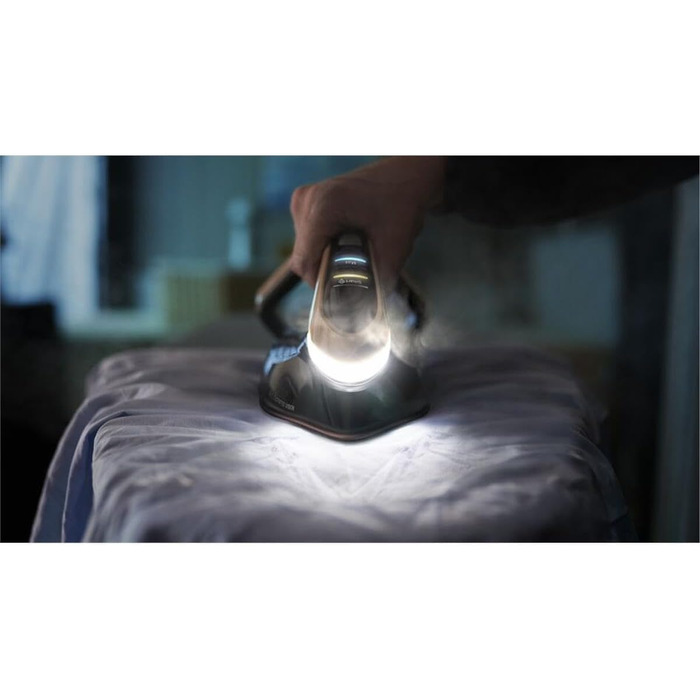 Парова прасувальна станція Tefal GV9820 Pro Express Vision Розумне світлодіодне підсвічування праски Потужний тиск 9 бар 180 г/хв.