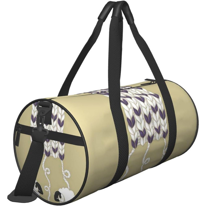 Дорожня сумка-мішок з кумедним малюнком вівці, спортивна сумка для чоловіків та жінок
