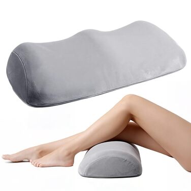 Подушка для колін для тих, хто спить на боці, подушка для підняття ніг, подушка з пінного матеріалу з ефектом пам&39яті для колін та ніг, полегшення болю в стопах - домашній офіс, подорожі