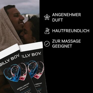 Лубрикант Billy Boy на водній основі, з фруктовим ароматом, 200 мл