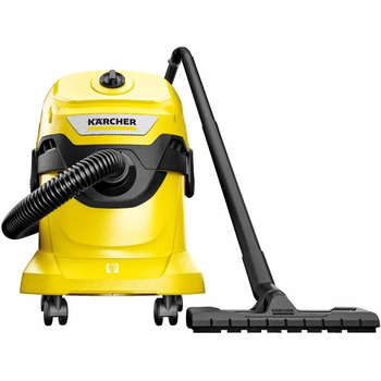 Пилосос для сухого та вологого прибирання Krcher WD 4 V-20/5/22, вкл. плоский гофрований фільтр, запатентований фільтрувальний бло