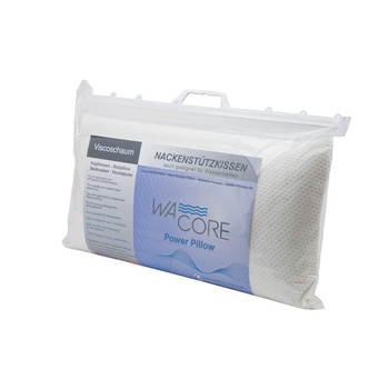 Подушка для шиї Wa&39Core Power Pillow з віскозної піни (велика 35x70x12 см)